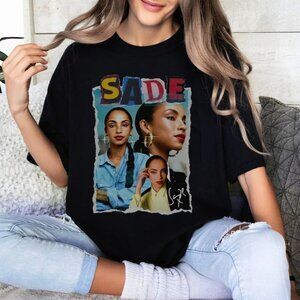Sade Shirt Retro Sade Fan Gift Shirt Sade Tour Music Unisex Tshirt
